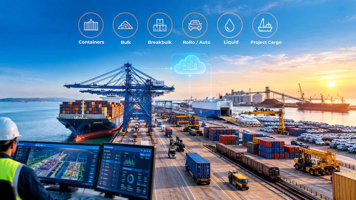 Multi Cargo Terminal Operating System